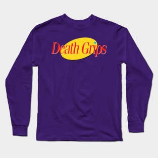 Death Grips Aesthetic 90s Logo Design Long Sleeve T-Shirt